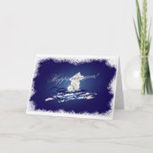 HNY sled サンキューカード (正面)