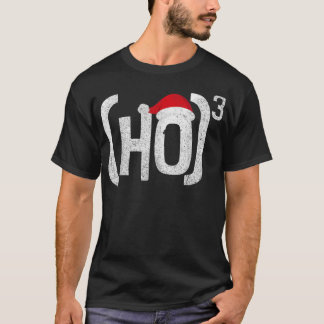HOから第三電力サンタおもしろいホリド Tシャツ