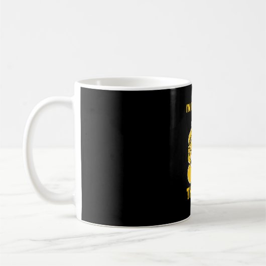 Hoのためにここにいます コーヒーマグカップ (左)