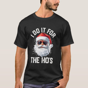 HOの為にやるんだ X XMAS サンタサングラス クリス Tシャツ