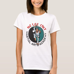Hoリーのチケットの武道アカデミー Tシャツ