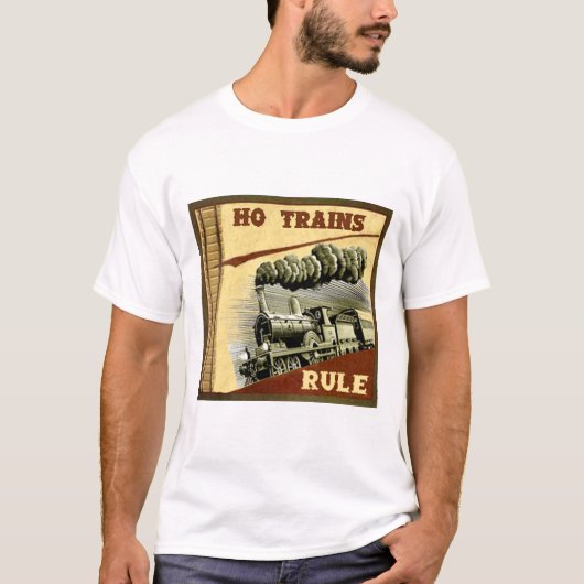 HO列車の規則のTシャツ Tシャツ (正面)