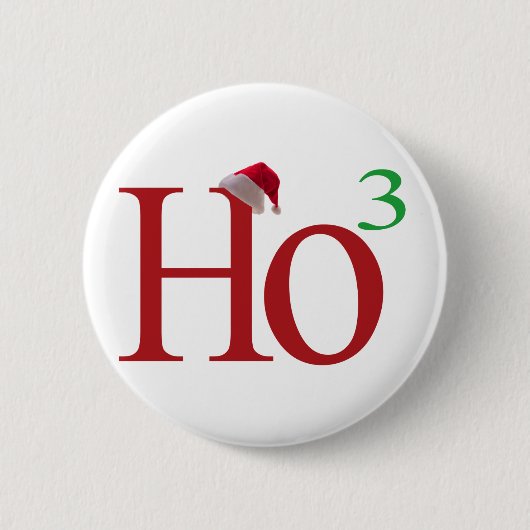 Ho3 (Ho Ho Ho) 缶バッジ (正面)