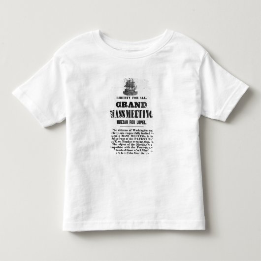 Ho、キューバのために トドラーTシャツ (正面)