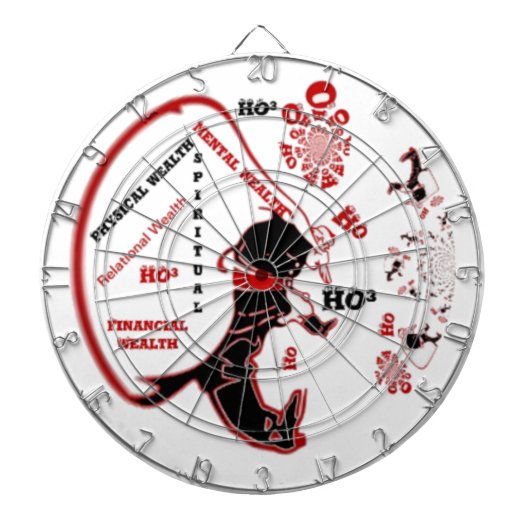 HO³ブラックサンタスペシャルウェルスクリスマスTo Do.png ダーツボード (正面)