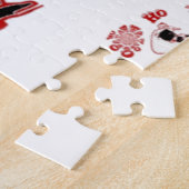 HO³ブラック・サンタ特別な富のクリスマス。 ジグソーパズル (側面)