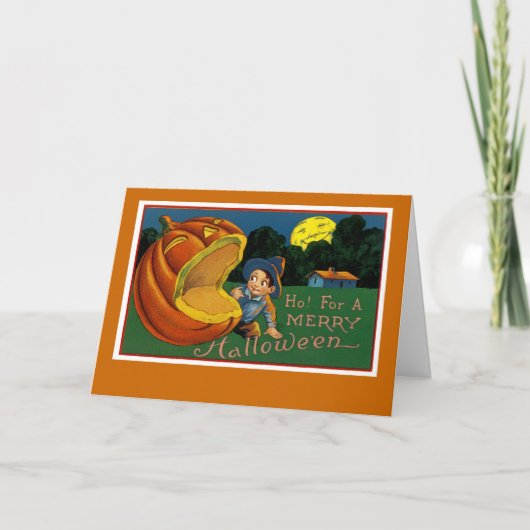 Ho! メリーなハロウィンのため シーズンカード (正面)
