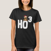 Ho 3 Cubed Christmas Ho Ho Math Teacher   Ho3 Tシャツ (正面)