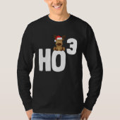 Ho 3 Cubed Christmas Ho Ho Math Teacher   Ho3 Tシャツ (正面)