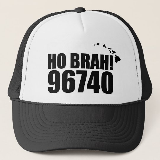 Ho Brah ハワイの郵便番号帽子 Kailua Kona キャップ Zazzle Co Jp