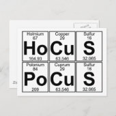 Ho-Cu-S Po-Cu-S (hocus pocus) – フル ポストカード (正面/裏面)