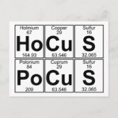 Ho-Cu-S Po-Cu-S (hocus pocus) – フル ポストカード (正面)
