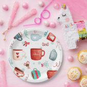 Ho Hoこのクリスマスの私の最新パターンデザイン ペーパープレート (パーティー)