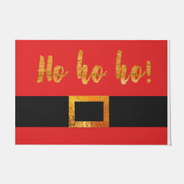 HO HOサンタのスーツのベルトのドアマットのドアマット ドアマット