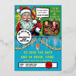 HO HOホイル救済招待状 箔招待状