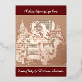 HO HOホイル救済招待状 箔招待状 (正面)