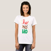 Ho Hoホワイトシャツ（女性用） Tシャツ (正面フル)