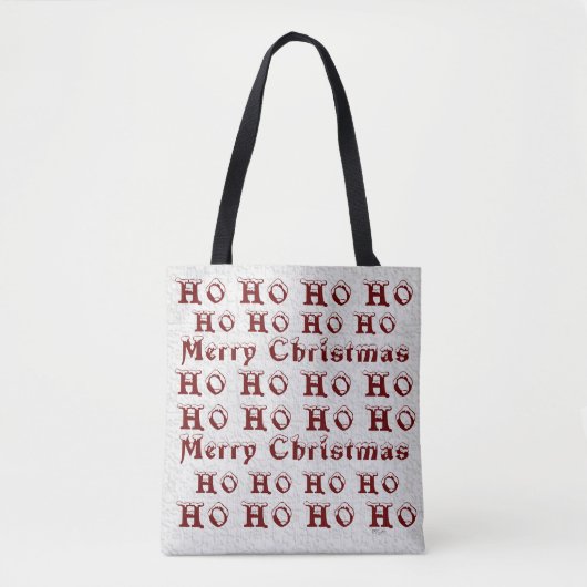 HO HOメリークリスマス トートバッグ (正面)
