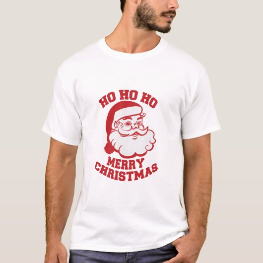 HO HOメリークリスマス Tシャツ (正面)