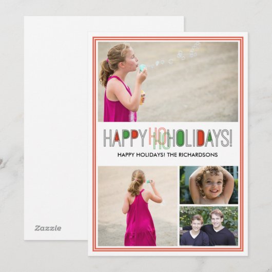 Ho Ho休日x4 シーズンカード (正面/裏面)