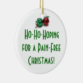 Ho Ho希望… セラミックオーナメント (右)