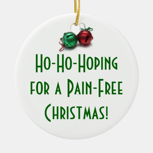 Ho Ho希望… セラミックオーナメント (正面)