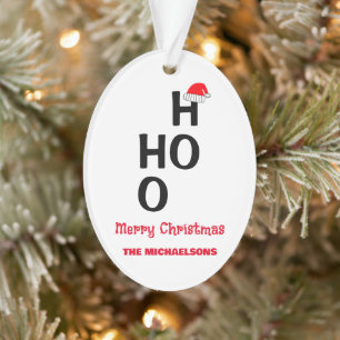 Ho Ho:メリークリスマス オーナメント