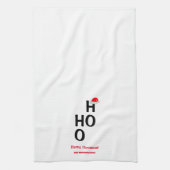 Ho Ho：メリークリスマス キッチンタオル (縦)