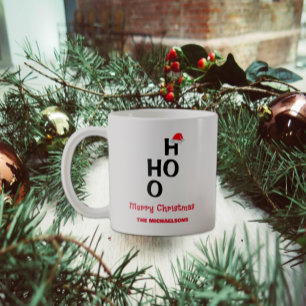 Ho Ho：メリークリスマス コーヒーマグカップ