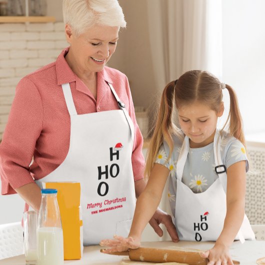 Ho Ho：メリークリスマス スタンダードエプロン
