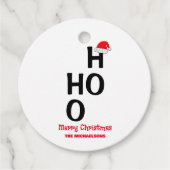 Ho Ho：メリークリスマス フェイバータグ (正面)