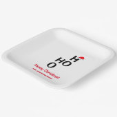 Ho Ho：メリークリスマス ペーパープレート (傾斜あり)