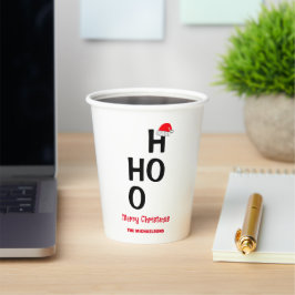 Ho Ho:メリークリスマス 紙コップ
