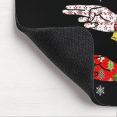 Ho Ho Asl Sign Language Deaf Pride Family Pajamas  マウスパッド (コーナー)