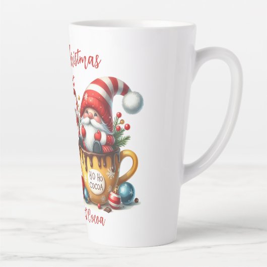 Ho Ho Cocoa Santa カフェラテマグ (右)