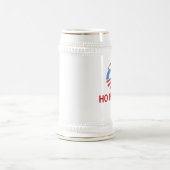 Ho Ho Hoオバマステイン ビールジョッキ (中央)