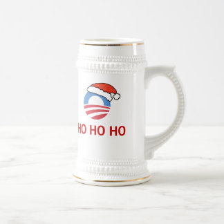 Ho Ho Hoオバマステイン ビールジョッキ