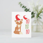 Ho Ho Hoキツネ シーズンポストカード (スタンド正面)