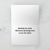 Ho Ho Hoメリークリスマス シーズンカード (内部)