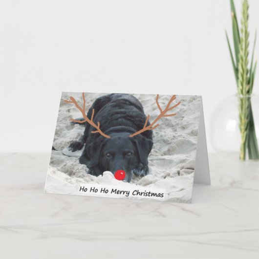 Ho Ho Hoメリークリスマス シーズンカード (正面)