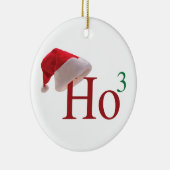 Ho Ho Hoメリークリスマス セラミックオーナメント (右)