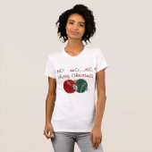 HO HO HOメリークリスマス Tシャツ (正面フル)