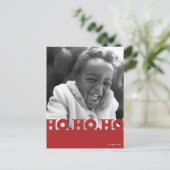 Ho Ho Ho休日の写真の郵便はがき シーズンポストカード (スタンド正面)
