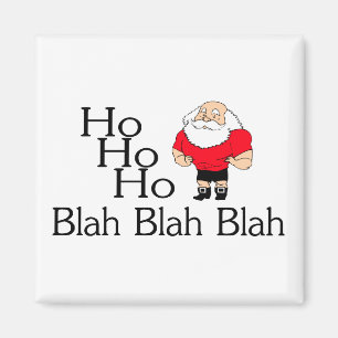 Ho Ho Ho何とかかんとかクリスマス マグネット