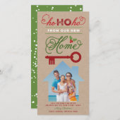 Ho Ho Ho新しいホームからの移行発表 シーズンカード (正面/裏面)