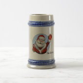 Ho Ho Ho父のクリスマスまたはサンタクロースのTankard ビールジョッキ (中央)