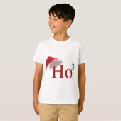 Ho Ho Ho第3力への3クリスマスは設計します Tシャツ (正面フル)