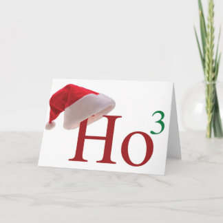 Ho Ho Ho第3力への3メリークリスマス シーズンカード