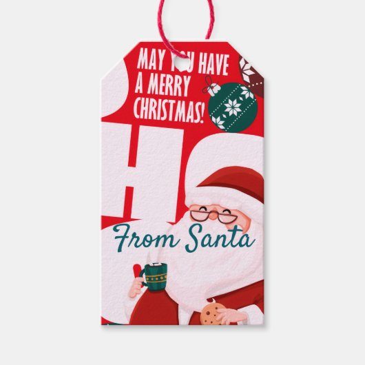 Ho ho ho  ギフトタグ (正面)