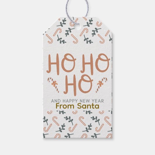 Ho ho ho  ギフトタグ (正面)